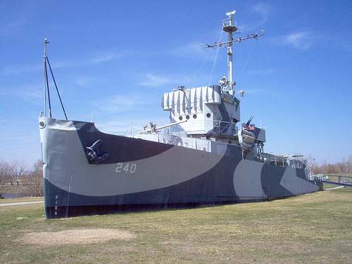 USS Hazard tossed around by flood - MILITARY SHIPS AND VESSELS - U.S ...