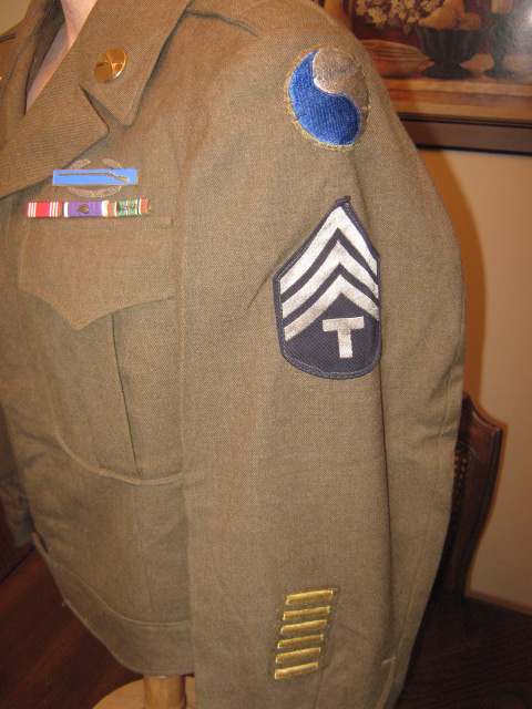 29th Infantry Division Ike and Dog Tags - UNIFORMS - U.S. Militaria Forum