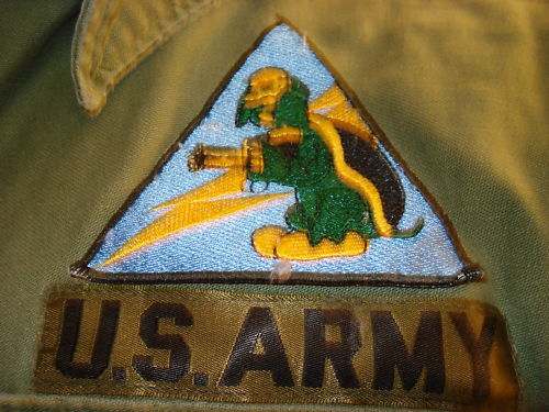 Armored Patches Worn On Chest - Page 4 - Army And Usaaf - U.s 