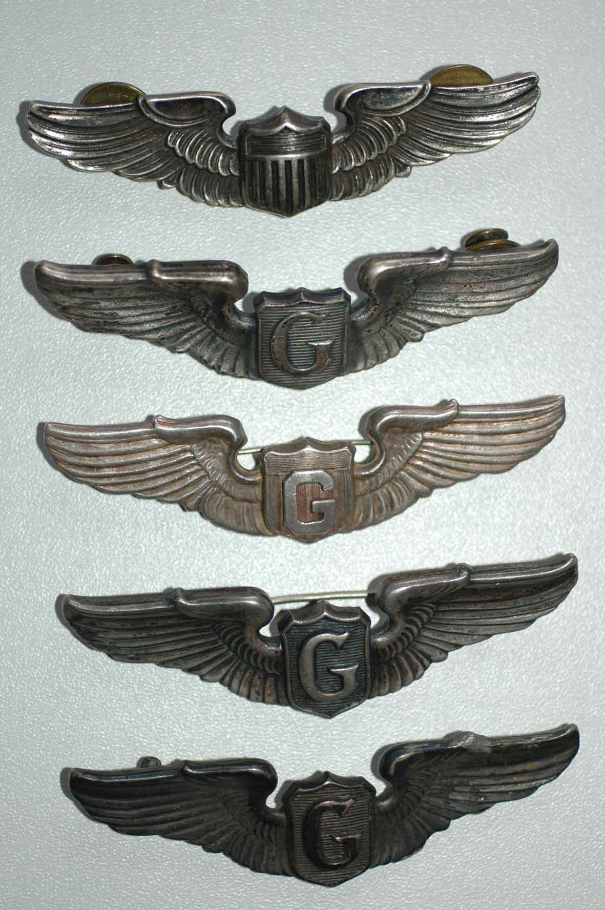 pilot and glider wings - WING BADGES - U.S. Militaria Forum