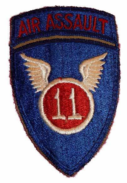 11th Air Assault Division (Test) SSI - ARMY AND USAAF - U.S. Militaria ...