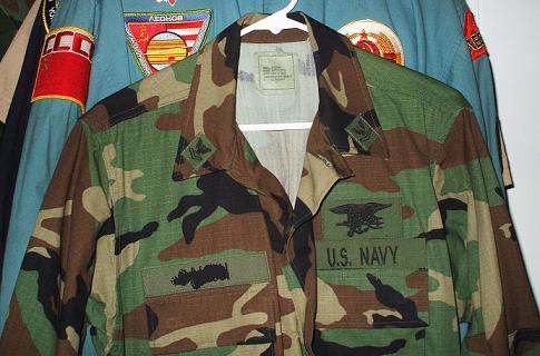 SPECIAL FORCES RANGER buy NAVY SEALS BDU HOT WEATHER JACKET ~ NM 13620