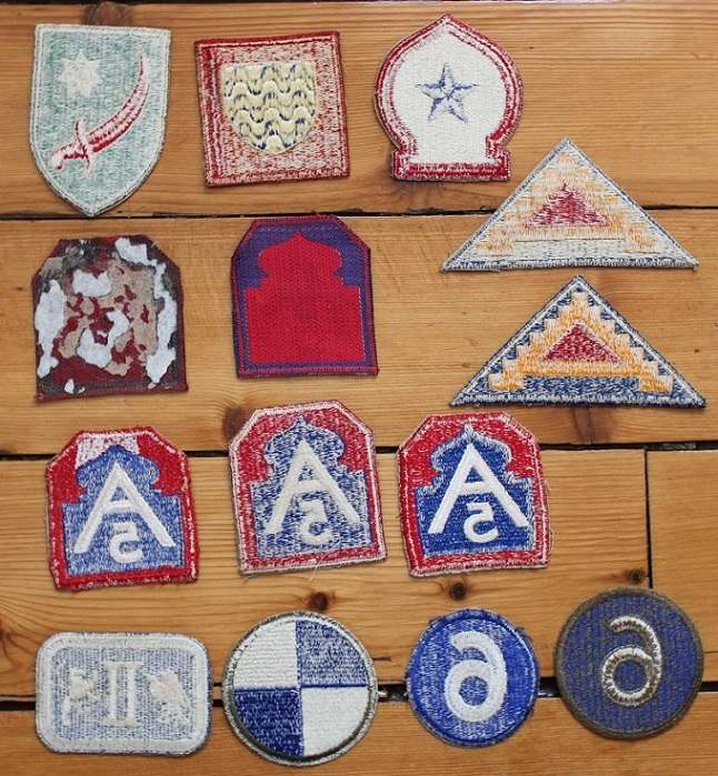 Some MTO patches - ARMY AND USAAF - U.S. Militaria Forum