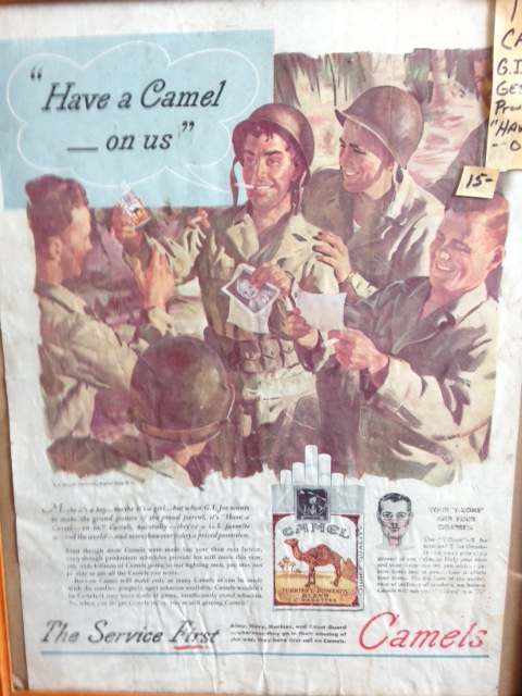 Neat WW2 camel poster dated 1945 - HOMEFRONT & THE WAR EFFORT - U.S ...