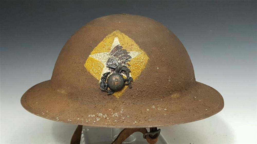 Ww1 marine hot sale helmet