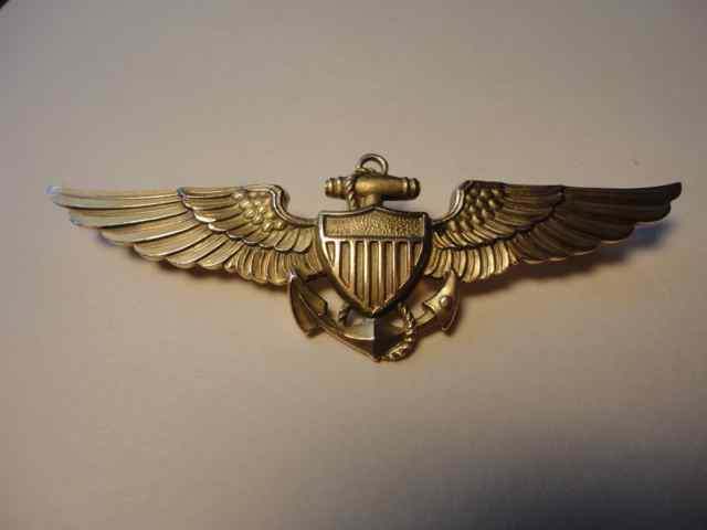 10K Balfour WW2 USN Aviator Wing - WING BADGES - U.S. Militaria Forum