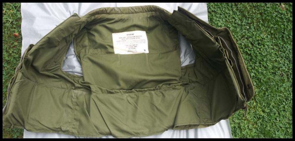 USMC M55 Flak Jacket Pattern? - BODY ARMOR - U.S. Militaria Forum