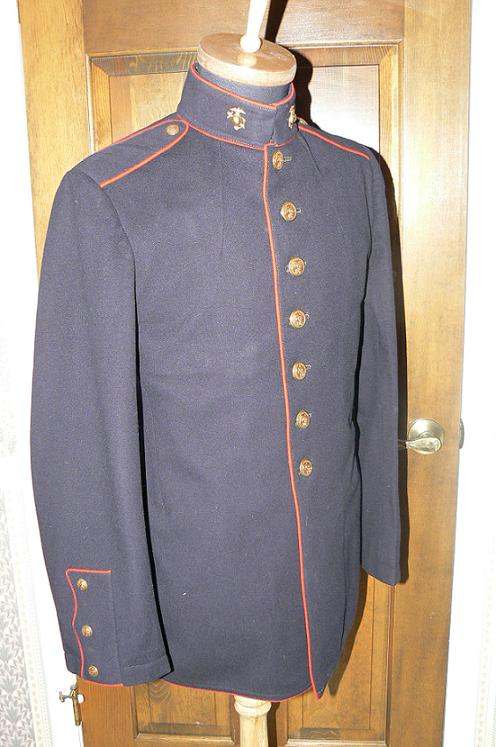 USMC Dress Blue with First Division Patch - UNIFORMS - U.S. Militaria Forum