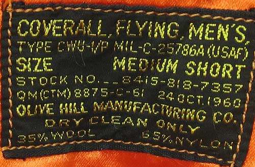 Orange flightsuits - UNIFORMS - U.S. Militaria Forum