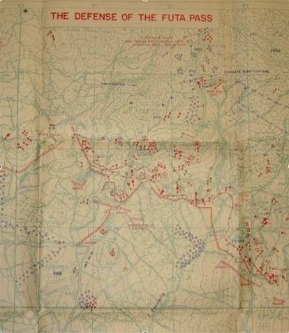 Map of The GOTHIC LINE - EPHEMERA, PHOTOGRAPHS & MILITARY ARTWORK - U.S ...