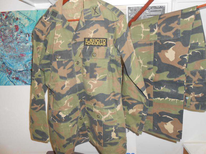 American Advisors Uniform Honduran Army 1980's - CAMOUFLAGE UNIFORMS ...