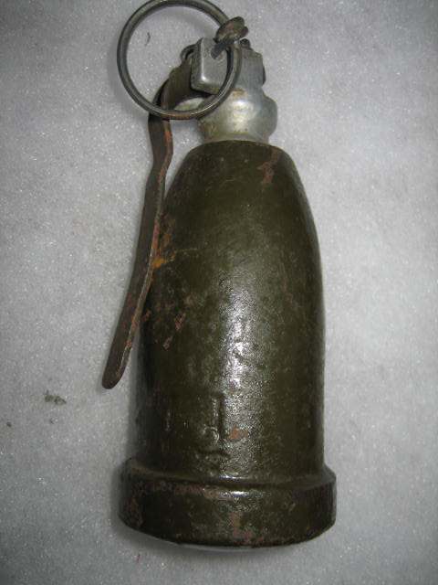 mustard gas grenade