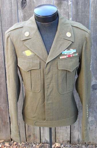 WWII 9th Infantry Division Ike Jacket - UNIFORMS - U.S. Militaria Forum