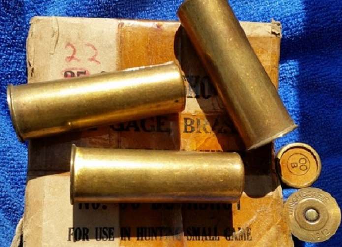 G.I. 12 Ga. Brass Case 00 Buckshot & Box - FIREARMS - U.S. Militaria Forum