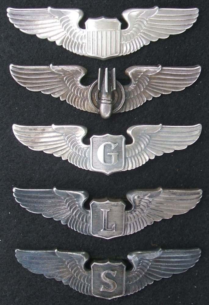 Tri-level layered wing pattern - possibly Bell? - WING BADGES - U.S ...