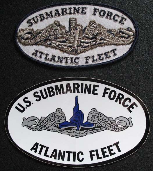 US Naval Navy Air Force Atlantic Fleet Original US Navy Brass Ship Plaque