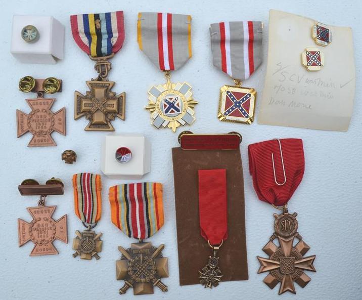 WWII UDC Cross of Military Service & SCV Medals Grouping - MEDALS ...