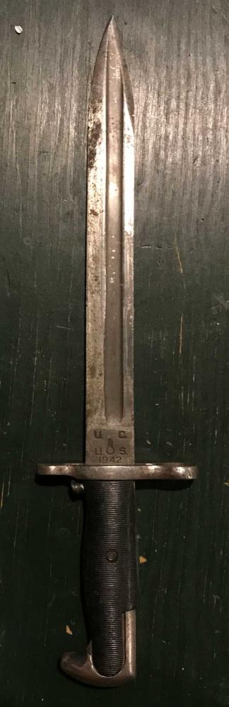 1905 E1 bayonet/scabbard for my Garand - EDGED WEAPONS - U.S. Militaria ...