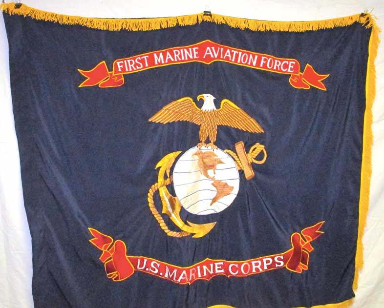 blue marine corps flag