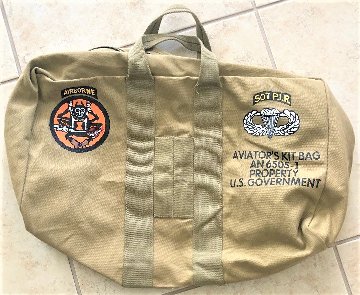 Flight Kit Bag I did some emblems on 507th PIR & para wing - REENACTING ...