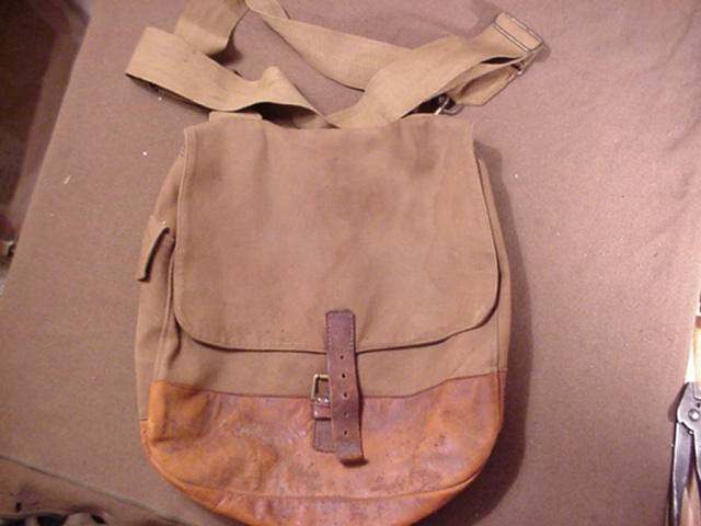 NOS VAR-A-SAC Musette Bag M71 Type Cotton Made in India Post WWII British  Army