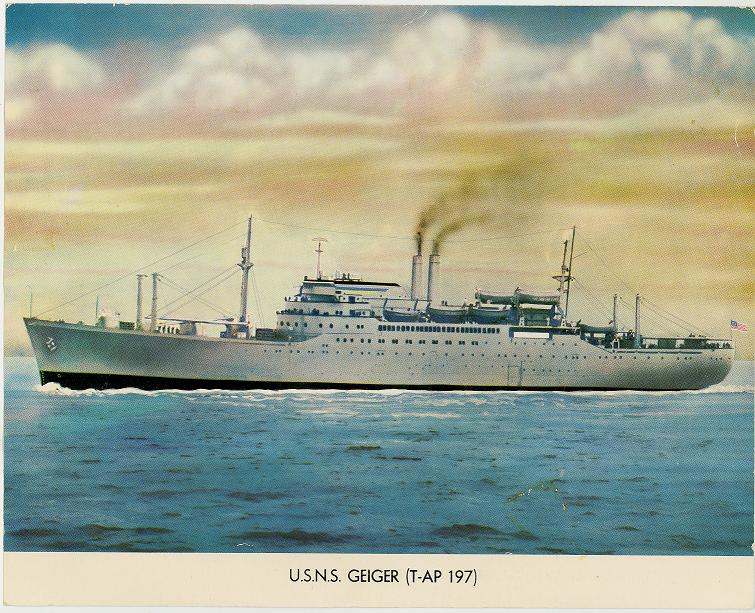 USNS Geiger (T-AP 197) - MILITARY SHIPS AND VESSELS - U.S. Militaria Forum