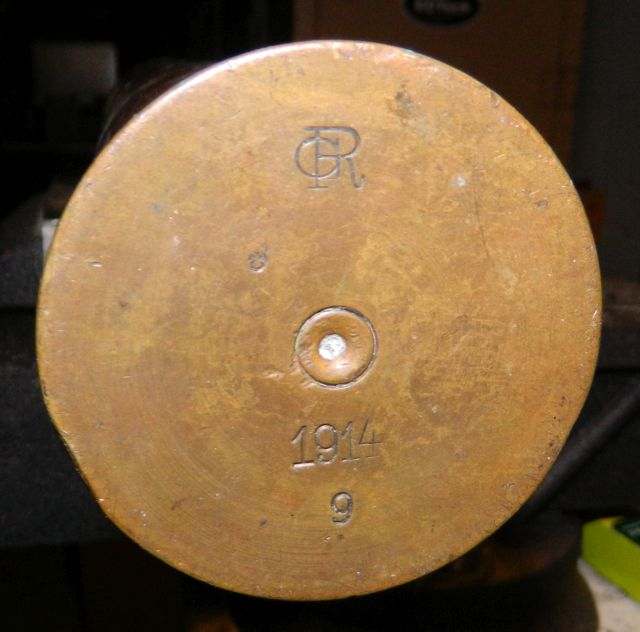 Cannon Shell Identification Help - British 3 Pounder ? - FIREARMS - U.S ...