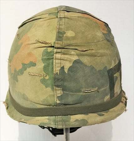 Vietnam Helmet set of PFC Sherman L. Herring, 101st AB 2/327th - M-1; M ...