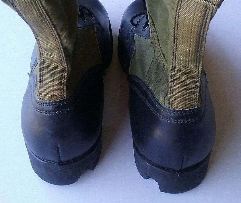 Vietnam era tropical combat boots w/ lace-in zippers - UNIFORMS - U.S.  Militaria Forum