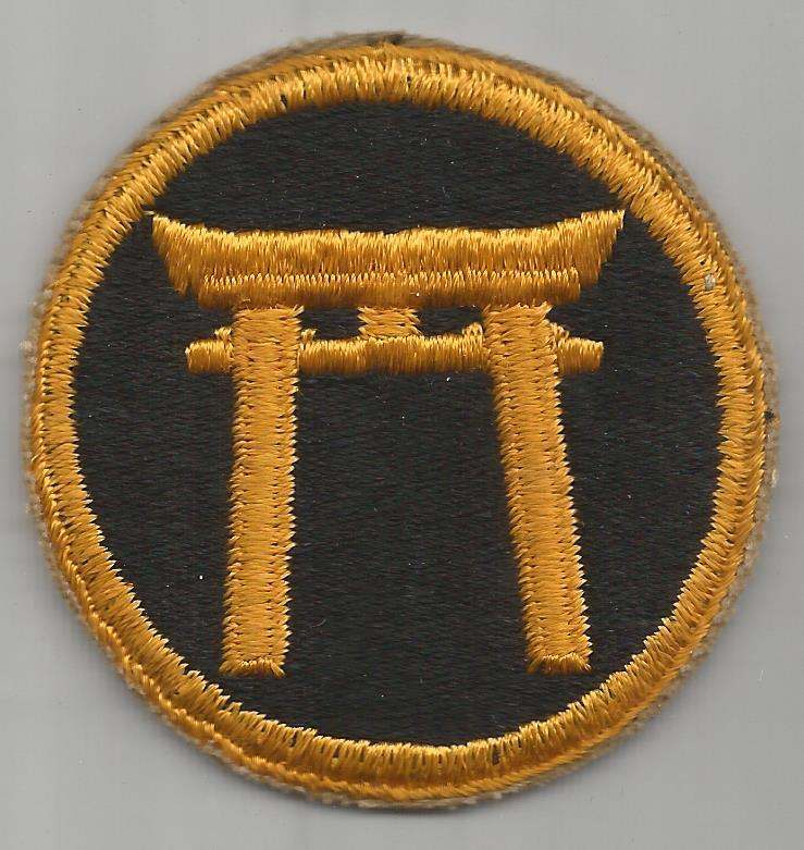 Western pacific patch location? - ARMY AND USAAF - U.S. Militaria