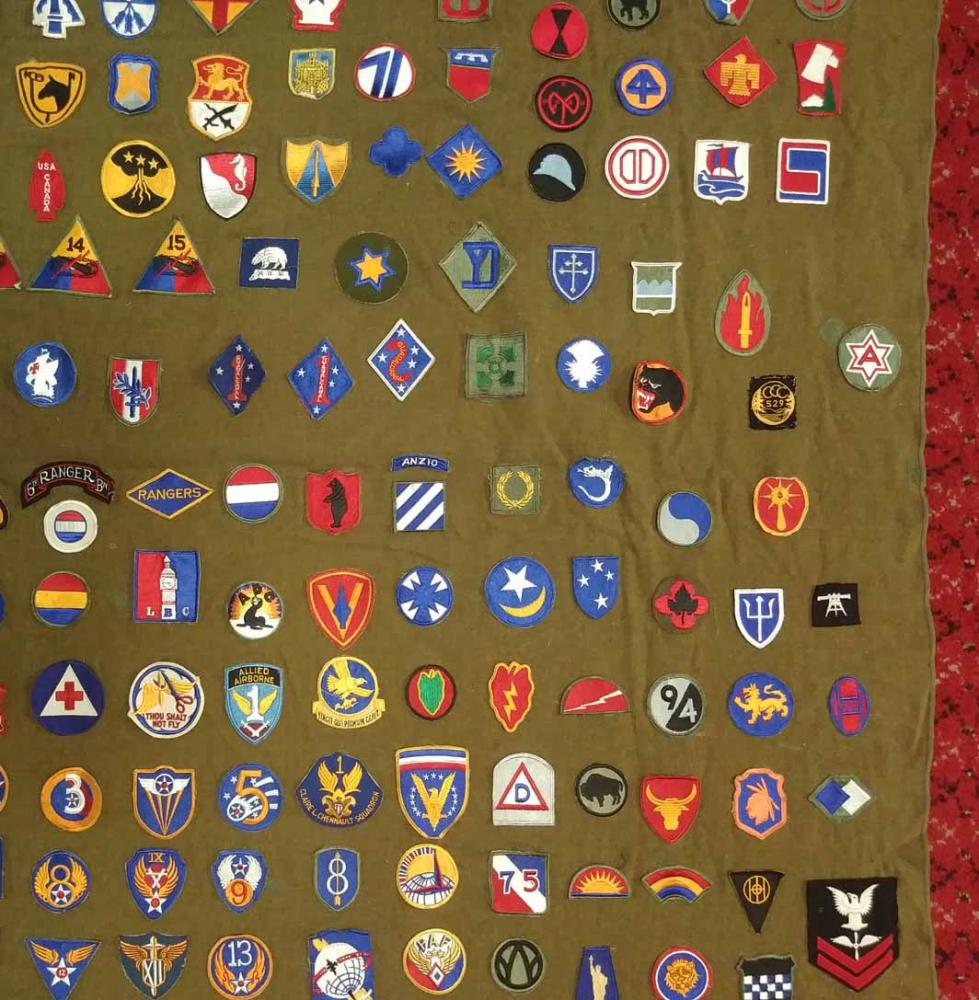 Patch blanket and more - GROUPINGS PAGE - U.S. Militaria Forum