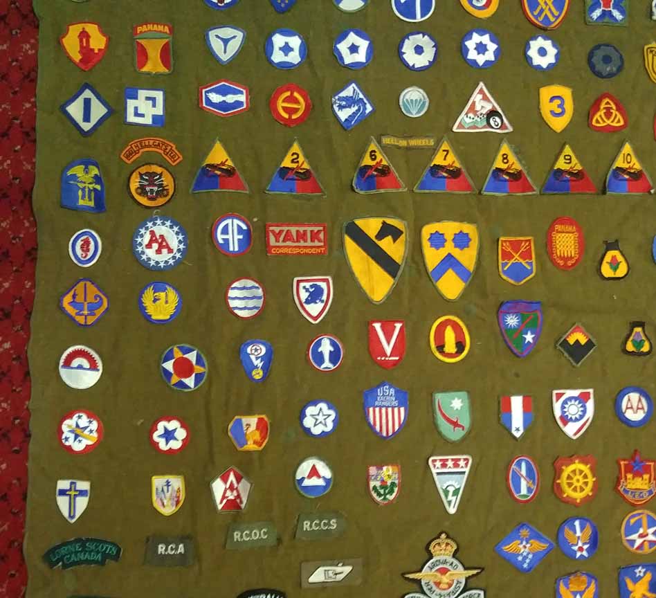 Patch blanket and more - GROUPINGS PAGE - U.S. Militaria Forum