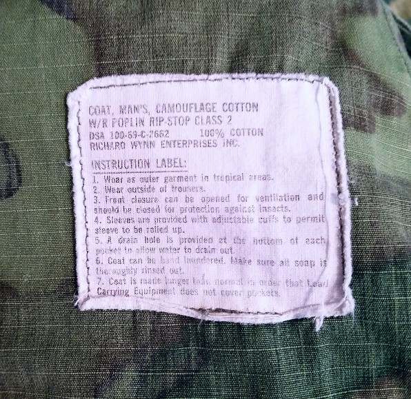 1969 dated USMC ERDL jacket - UNIFORMS - U.S. Militaria Forum