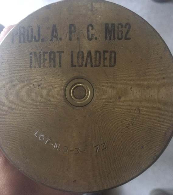 76mm M62A1 APC WWII Sherman Tank round - FIREARMS - U.S. Militaria Forum