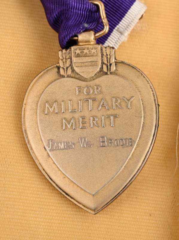 WWII Purple Heart Medal US outlet Military Engraved Name Original Box