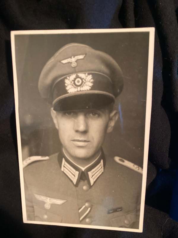 Wehrmacht officer with crusher, EK II - EPHEMERA, PHOTOGRAPHS ...