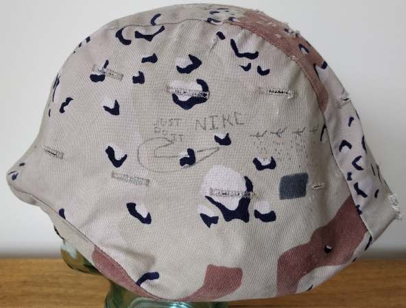 Desert Storm 'Chocolate Chip' Helmet Cover with Graffiti - MODERN ...