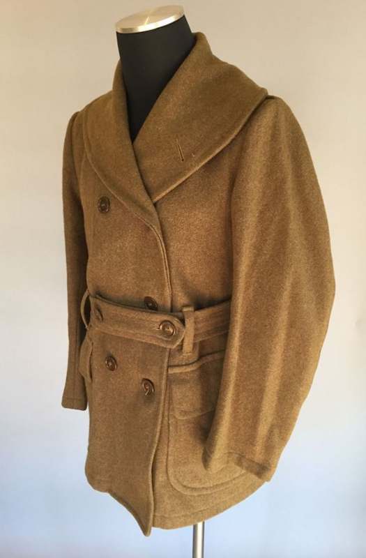 M.USE Majorette Military Style Wool Jacket