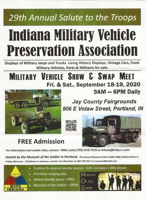 Military Vehicle Show & Swap Meet