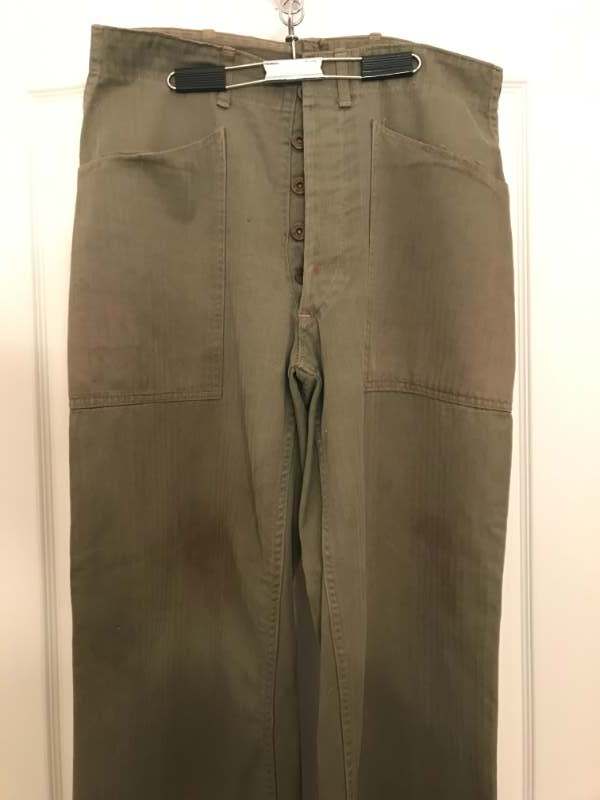 USMC P41 Patch Pocket Trousers: Were they the first trouser