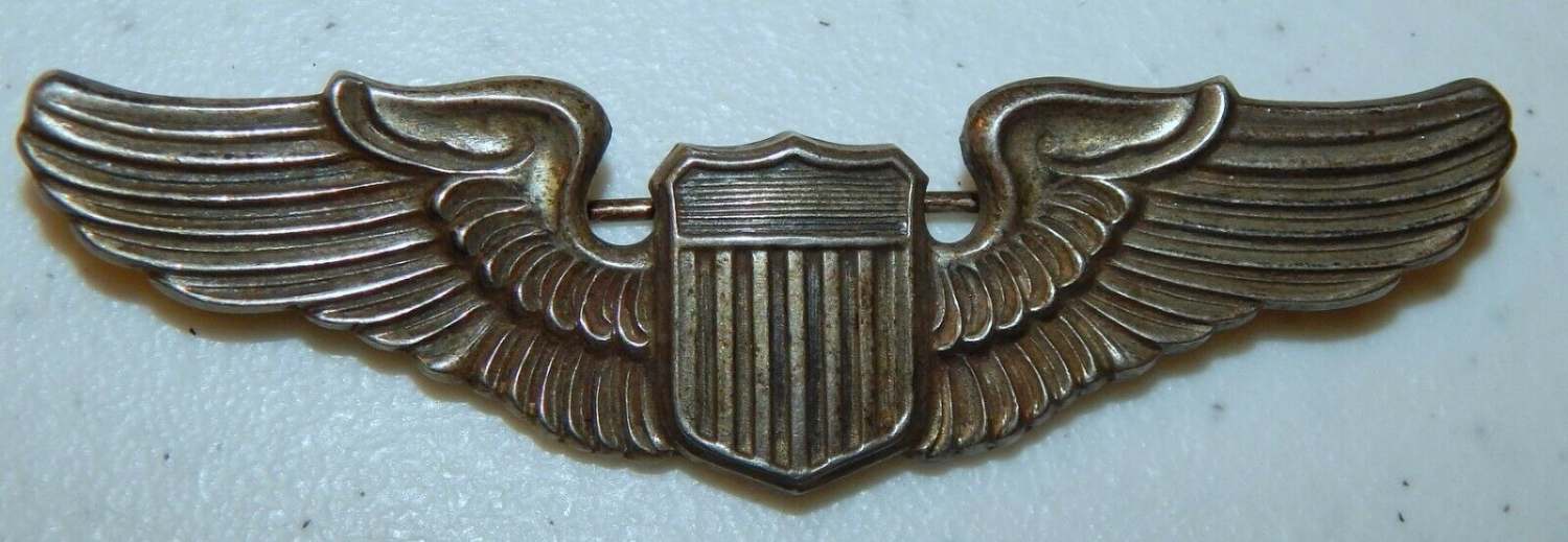 A WW2 N.S. Meyer Pilot Wing. - WING BADGES - U.S. Militaria Forum