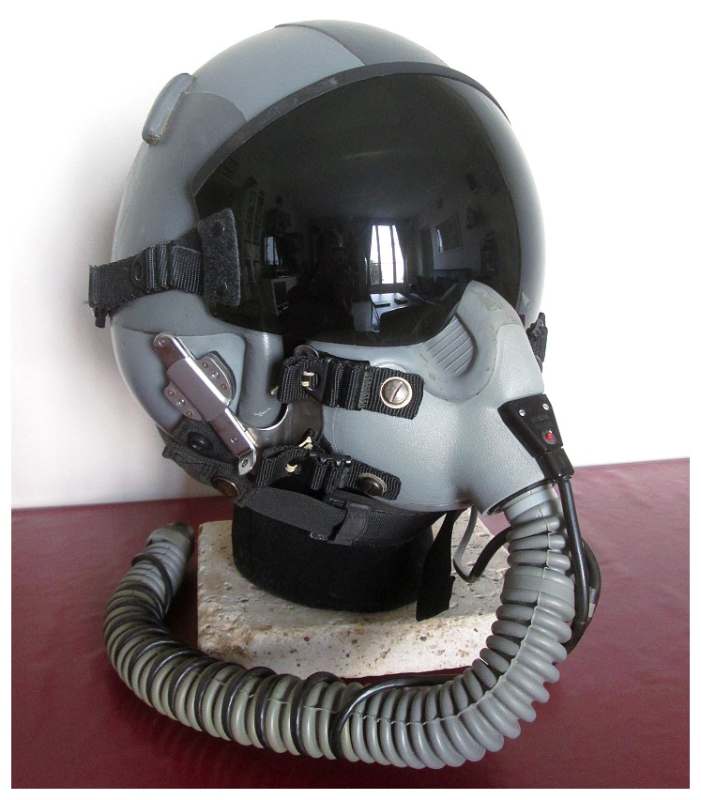 米軍実物 ジェットパイロットHGU航空ヘルメット用酸素マスク MBU-12/P ...
