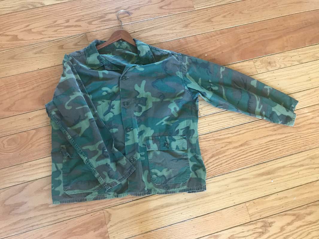 Vietnam era ERDL jungle shirt belonging to unknown woman soldier ...