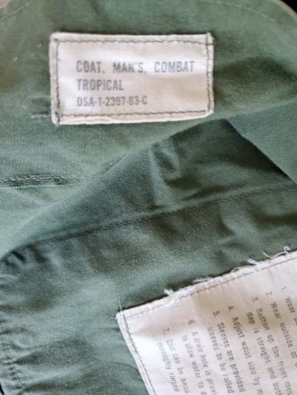 Vietnam 1st Pattern Jungle SF MACV Shirt - UNIFORMS - U.S. Militaria Forum