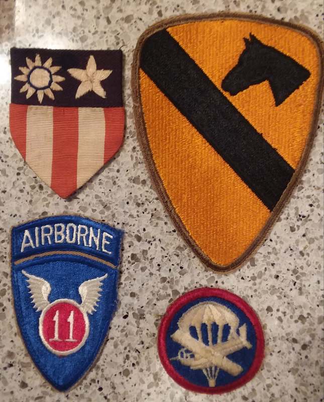 4 patches, how did I do? - ARMY AND USAAF - U.S. Militaria Forum