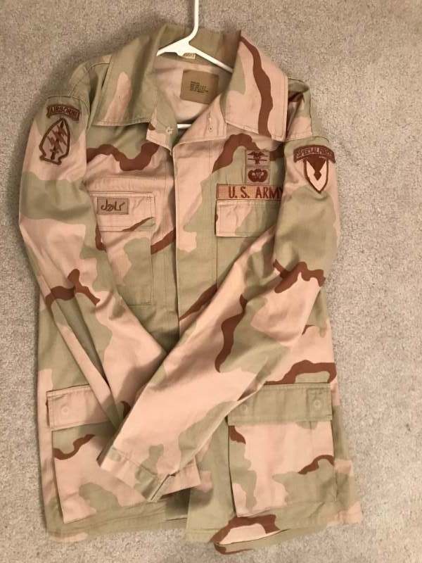 Costume da Desert storm