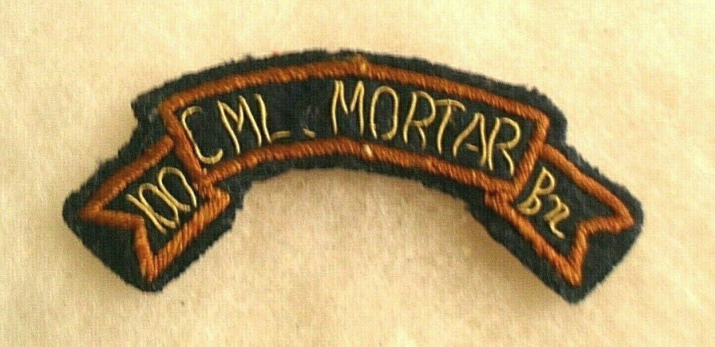 Two Very Rare Chemical Motar patches - ARMY AND USAAF - U.S. Militaria ...