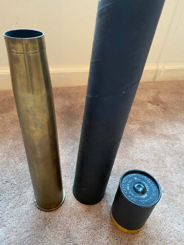 Lot - U.S. NAVAL 40MM SHELL CASINGS