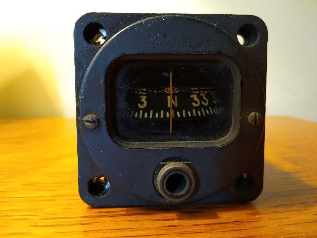 An Aircraft Compass Gauge - MILITARY AIRCRAFT & AVIATION - U.S ...