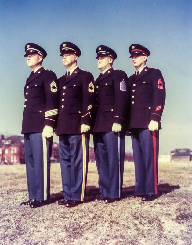 1960 army shop dress uniform